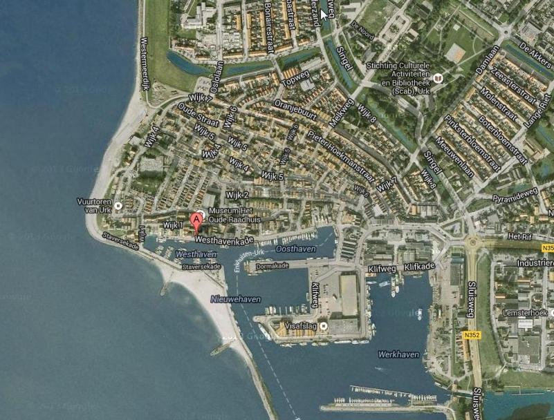 Zicht Op Zee Urk Exterior foto
